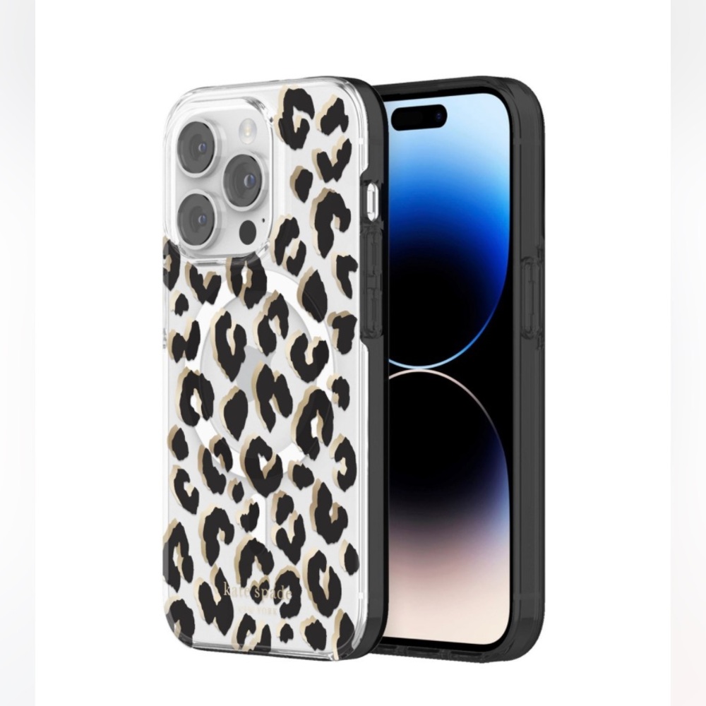 KATE SPADE NEW YORK APPLE IPHONE 14 PRO PROTECTIVE CASE WITH MAGNASAFE-L…